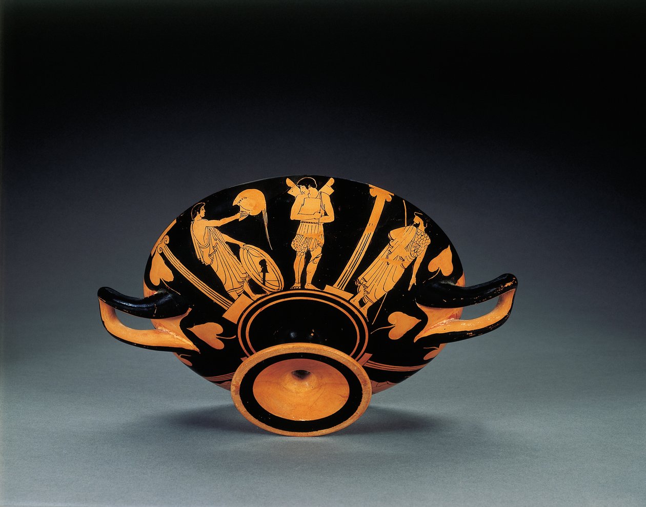 Attic Rödfigur kylix, c.470 f.Kr av Greek