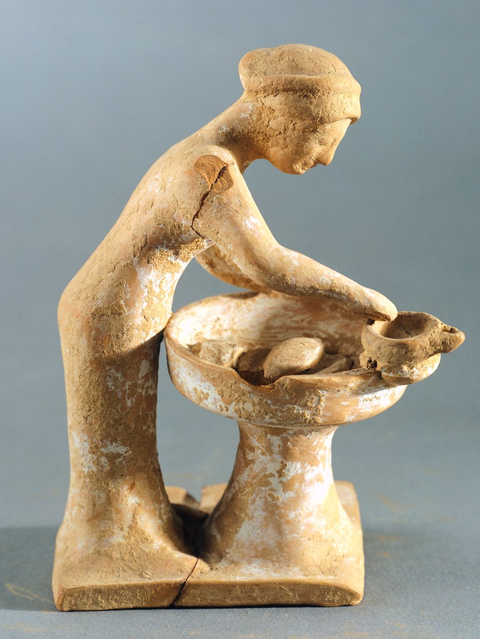 Vardagsliv, Tanagra (terrakotta) av Greek