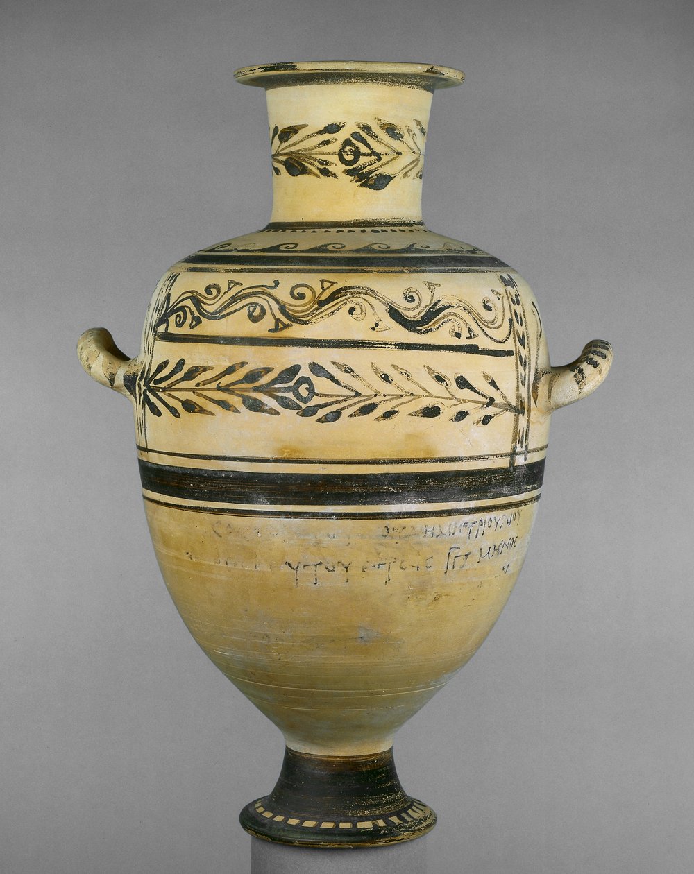 Hydria (bränd lera) av Greek
