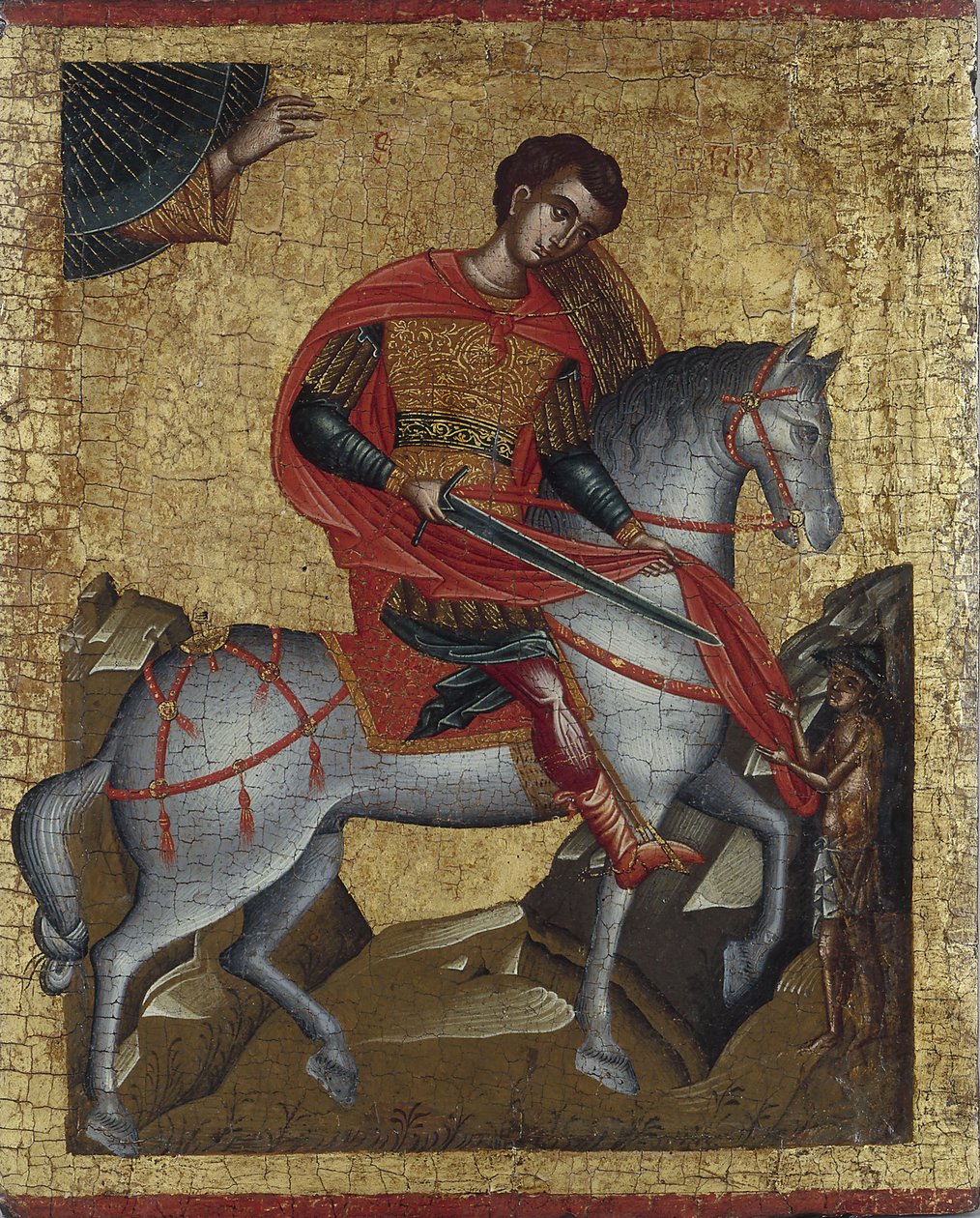 Sankt Martin, ca. 1500. av Greek icon.