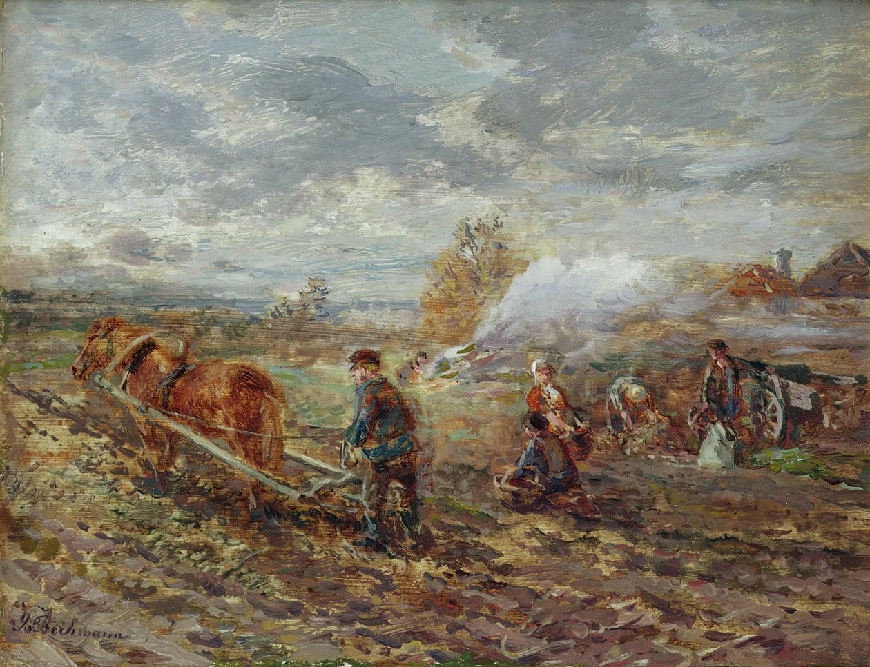 Vinterplöjning av Gregor von Bochmann