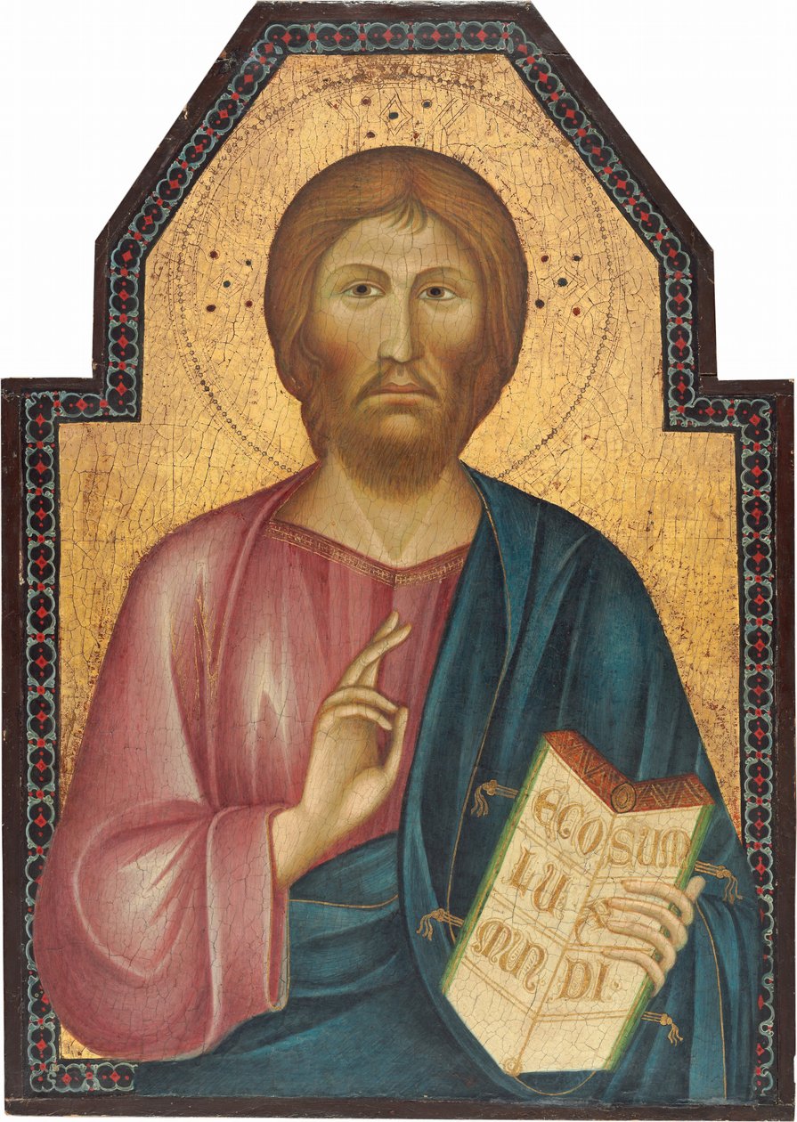 Kristus välsignelse, ca. 1310. av Grifo di Tancredi
