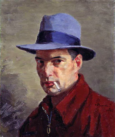 Självporträtt av Grigory Grigorievich Ryazhsky