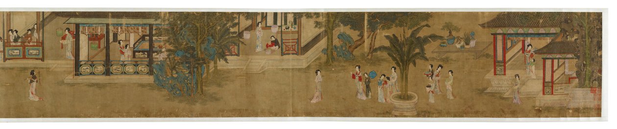 Vårmorgon i Han-palatset av Gu Jianlong