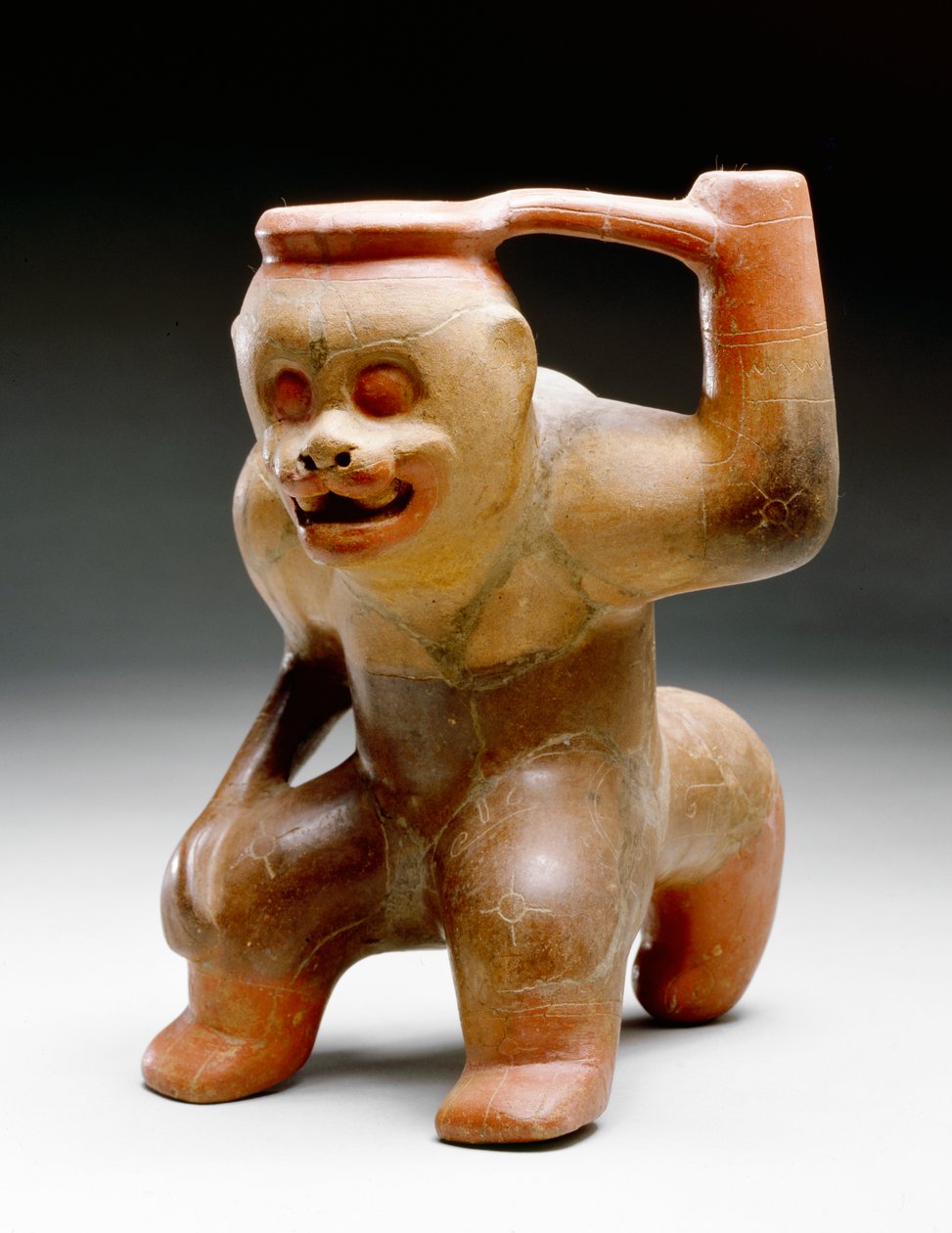 Apornas avbildningskärl, 1-300 (keramik) av Guanacaste Nicoya Culture