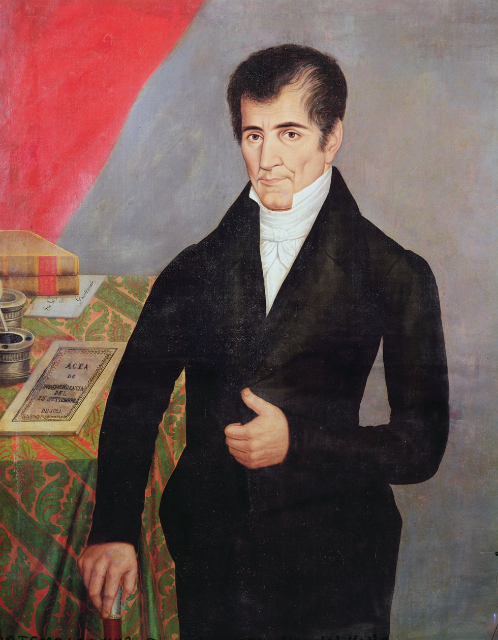 Don Jose Cecilio del Valle (1777-1834) av Guatemalan School