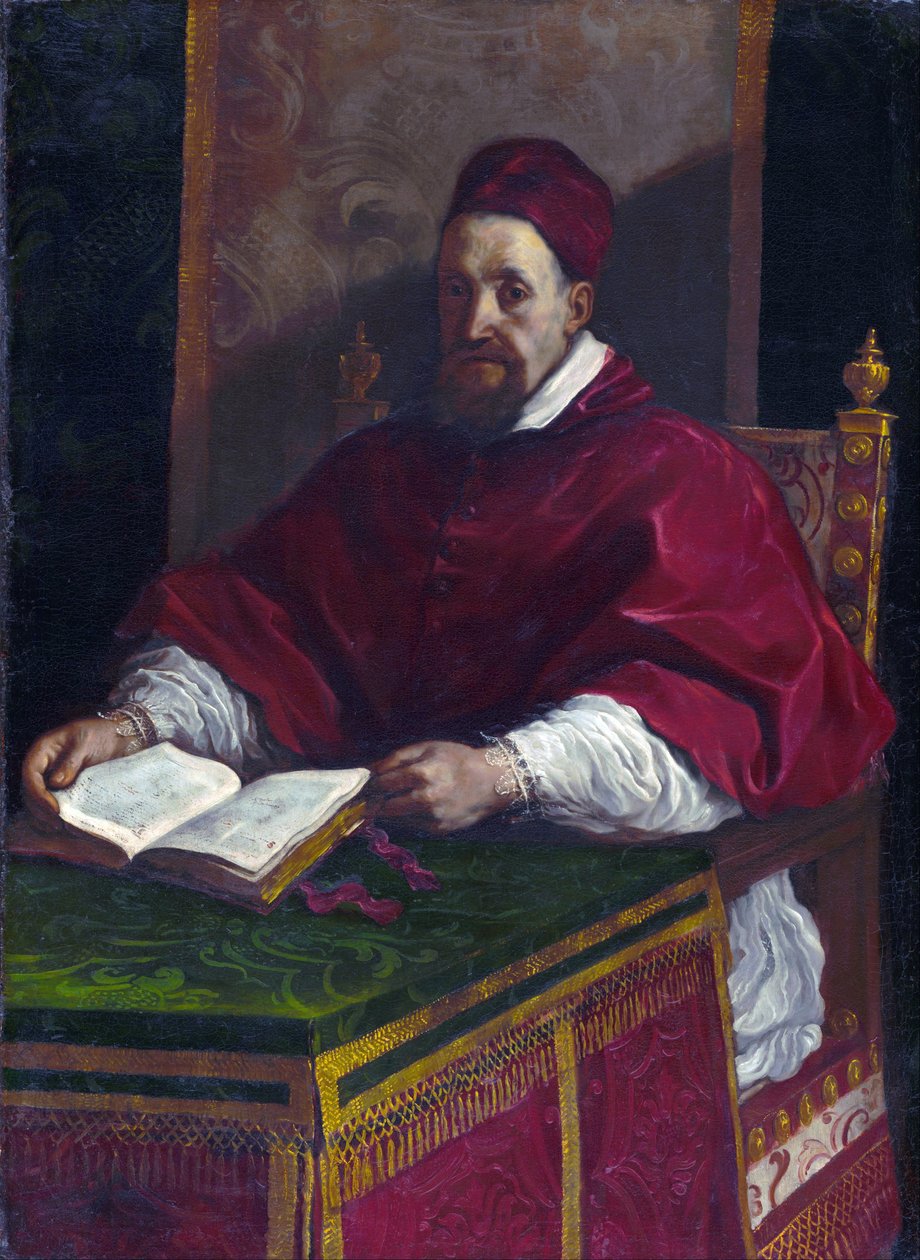 Påven Gregorius XV av Guercino