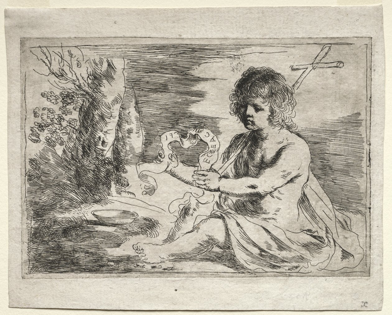 Johannes Döparen av Guercino