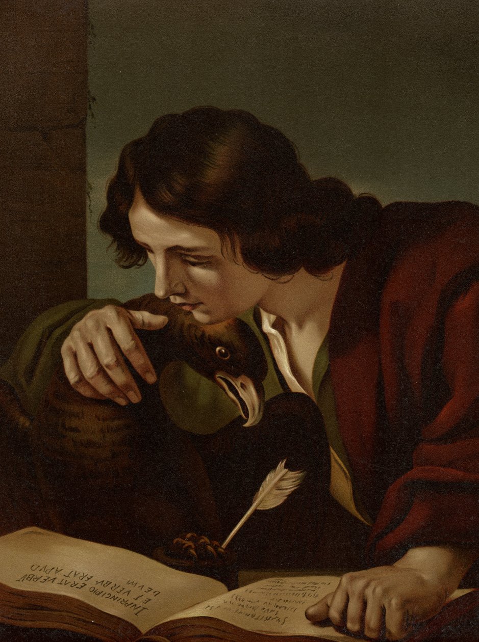Evangelisten Johannes av Guercino