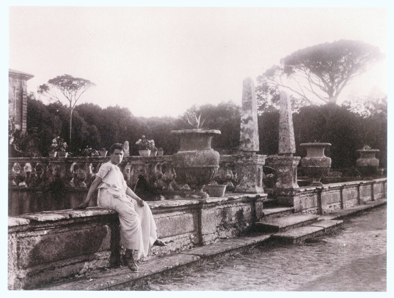 Bagnaia, Villa Lante (foto) av Guglielmo (1852 1930) Plüschow