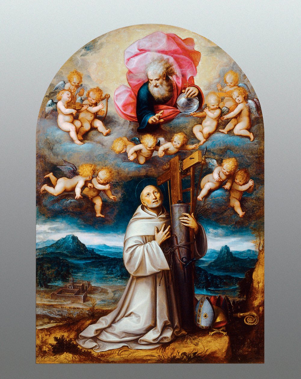 S:t Bernard av Clairvaux av Guglielmo Caccia