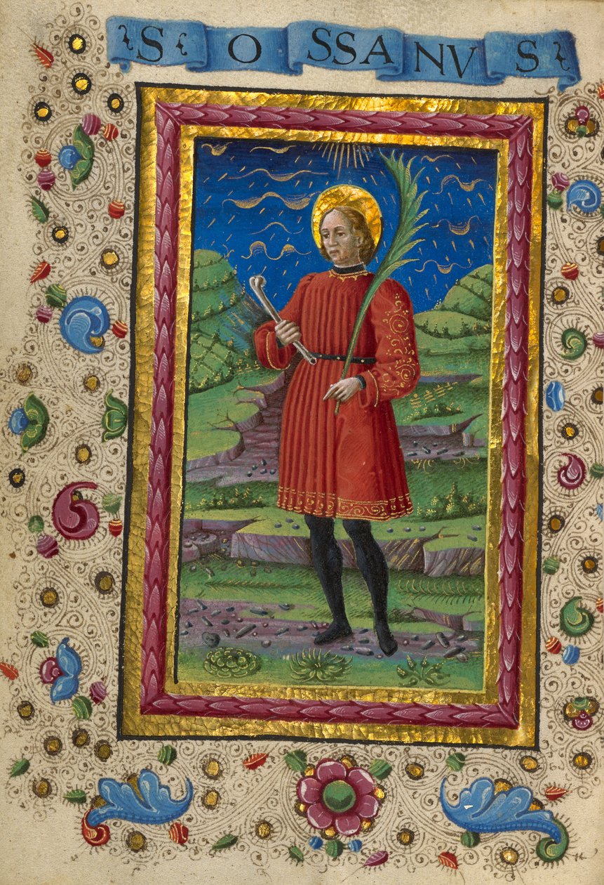 Sankt Ossanus av Guglielmo Giraldi