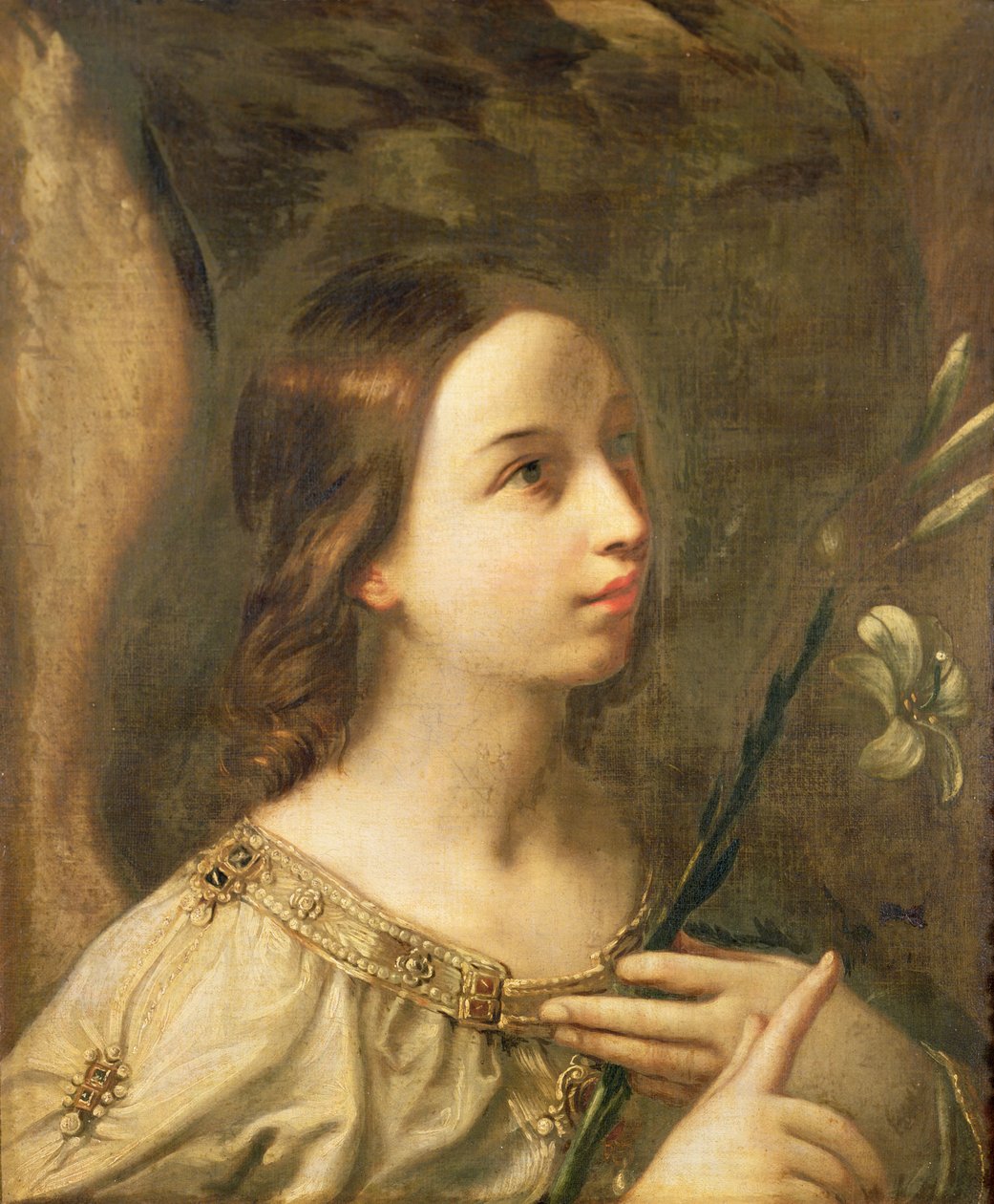 Bebådelsens ängel av Guido Reni