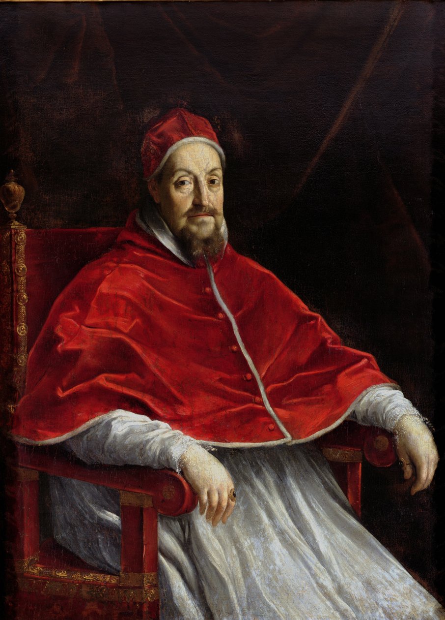 Porträtt av påve Gregorius XV (1554-1623) av Guido Reni