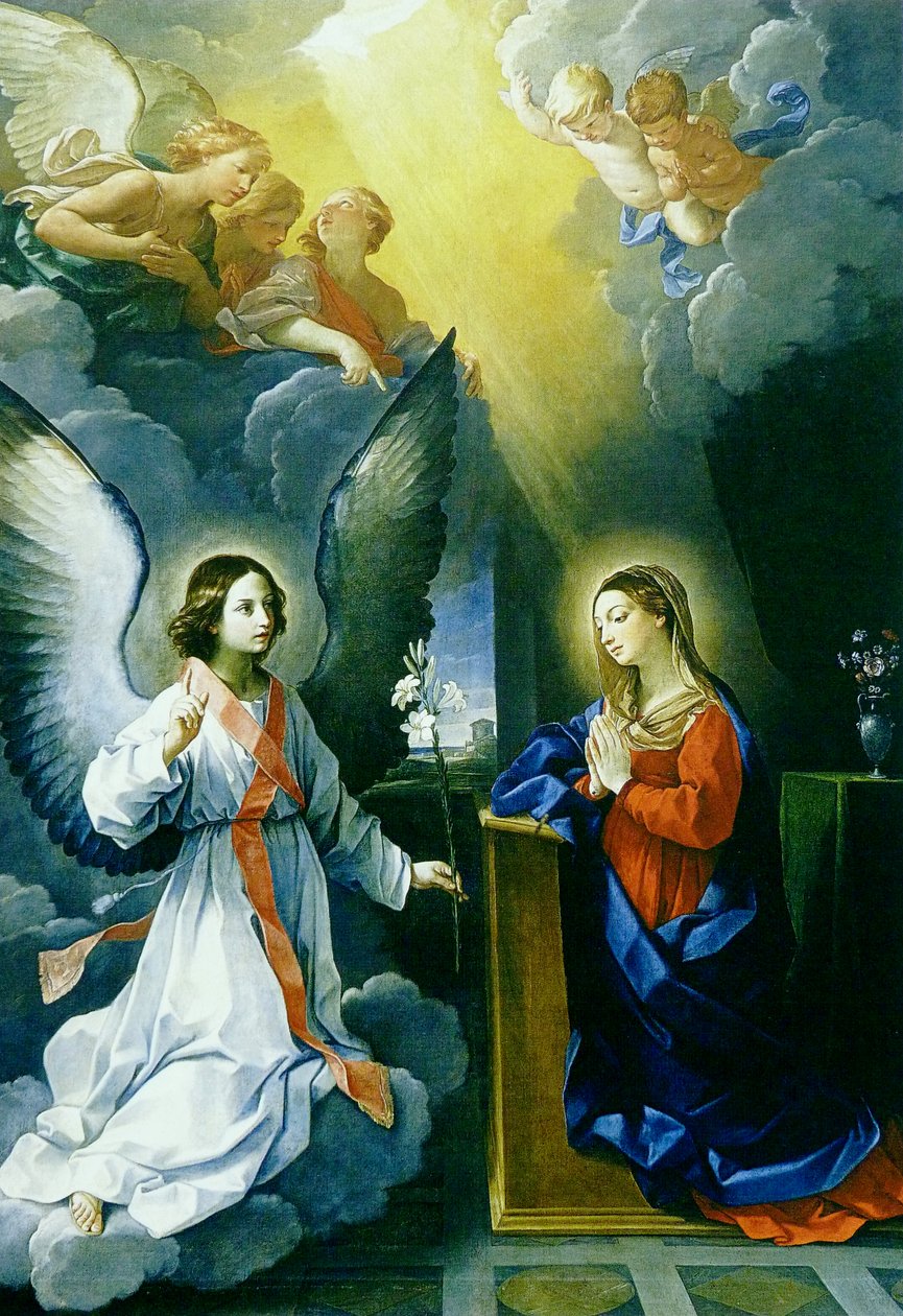 The Annunciation av Guido Reni