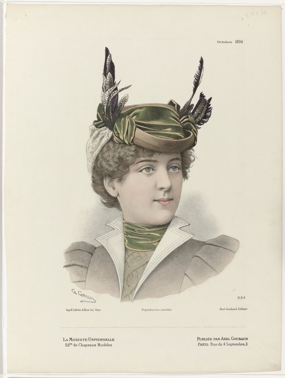 The Universal Milliner, oktober 1894, nr 884 av Guido Gonin