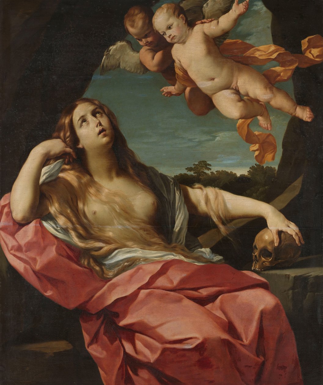 Maria Magdalena av Guido Reni (copy after)