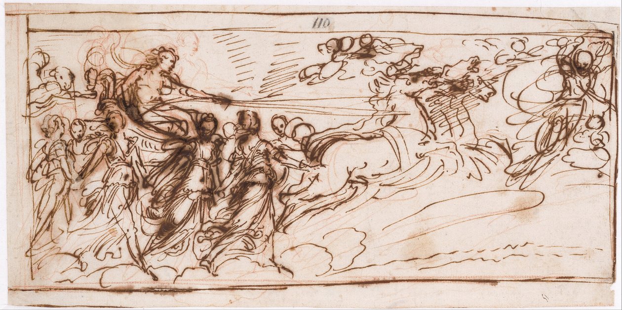 Apollo på solvagnen av Guido Reni