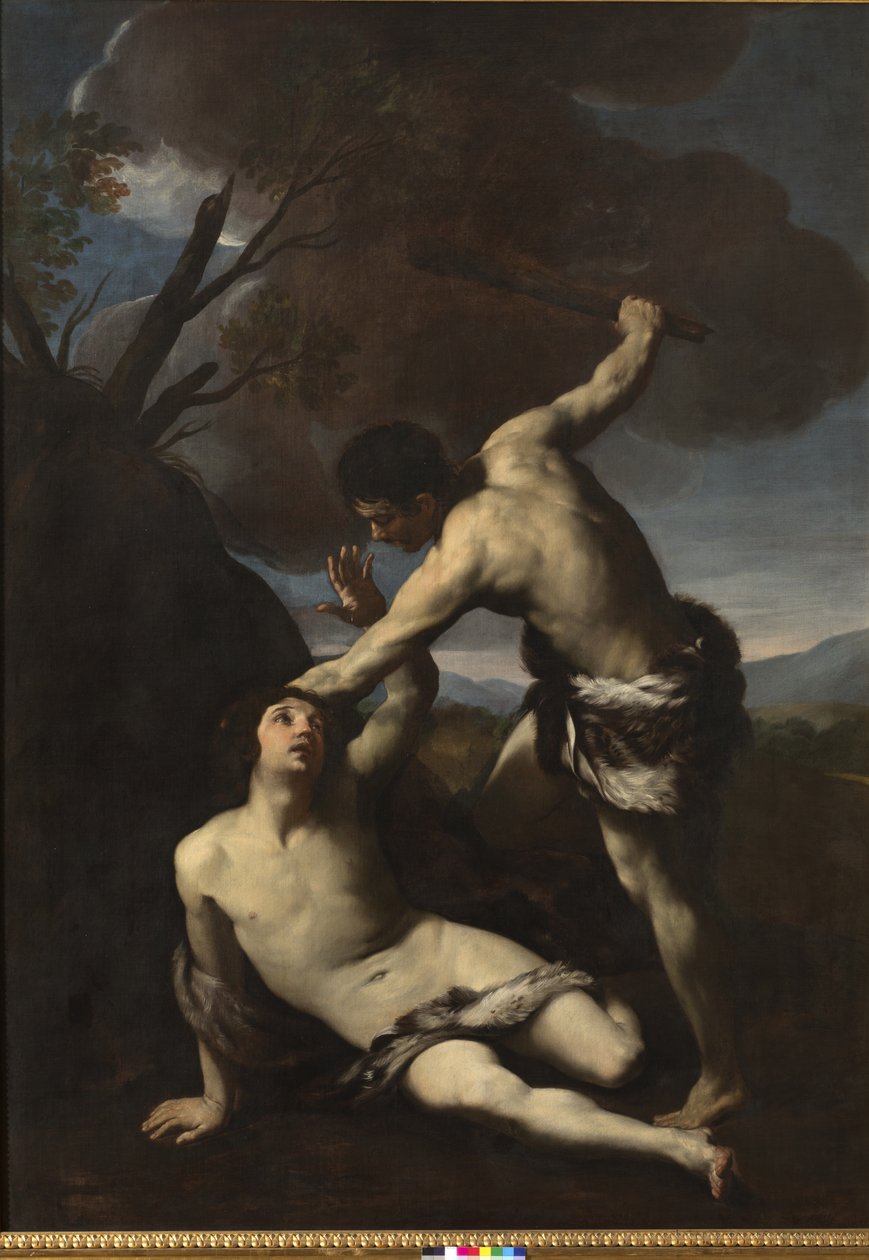 Kain dödar Abel av Guido Reni