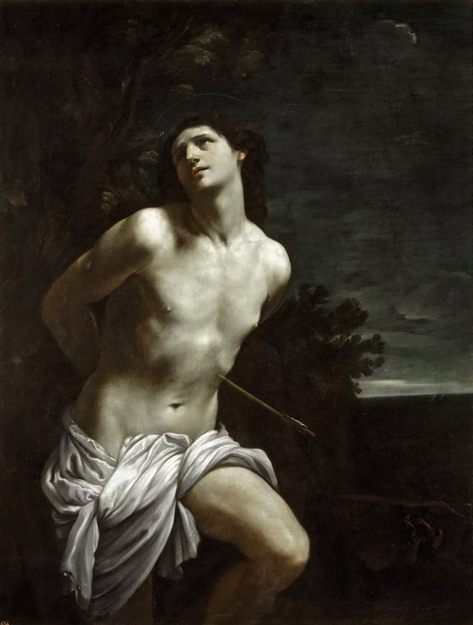 Sankt Sebastian, ca. 1618. av Guido Reni