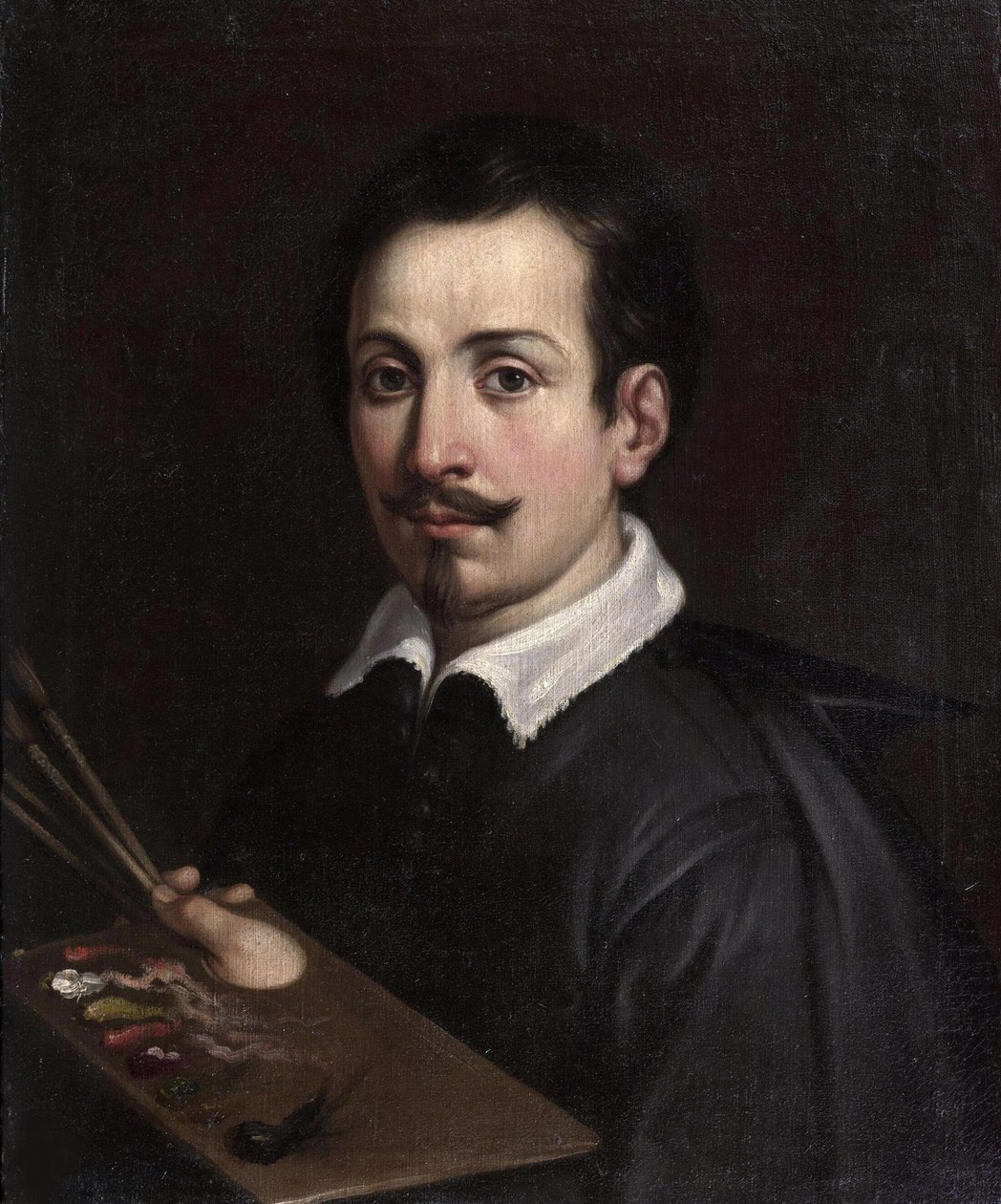 Självporträtt. av Guido Reni