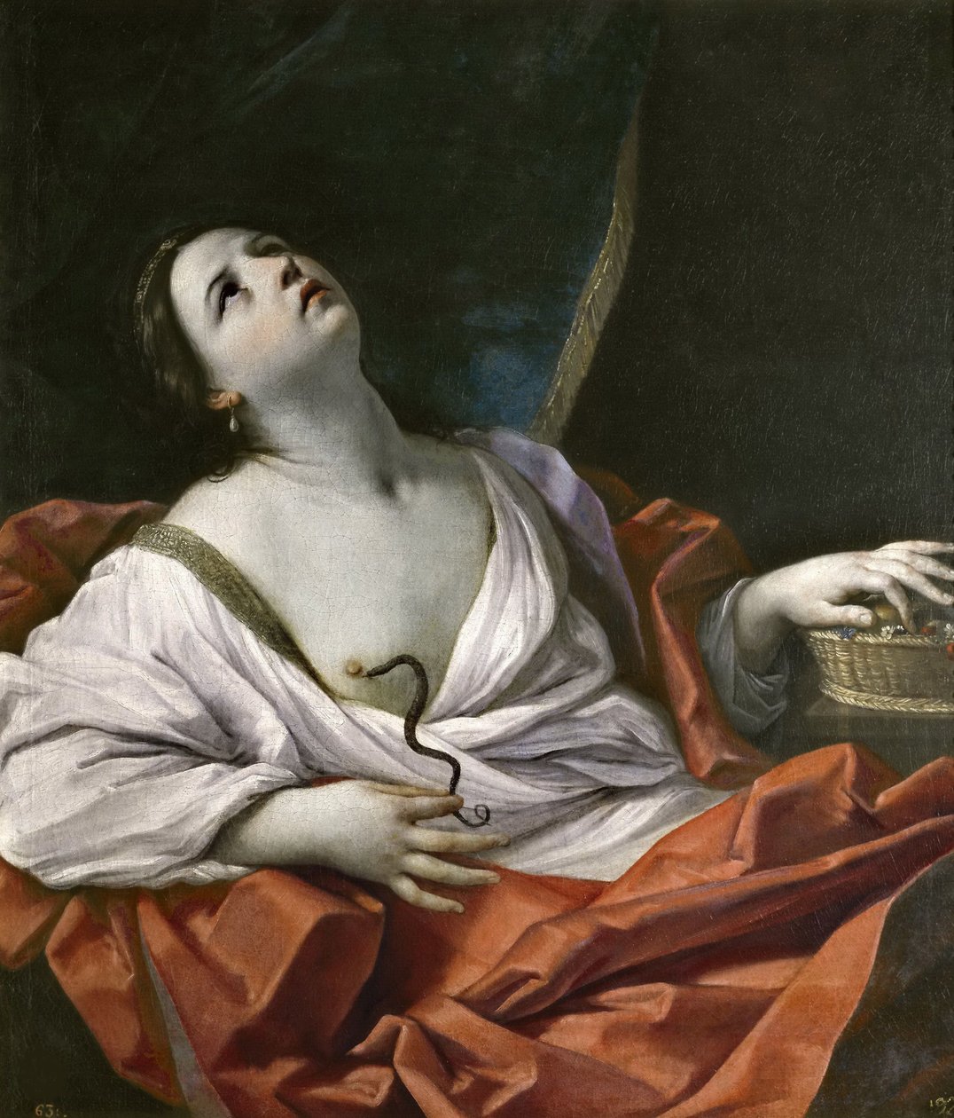 Cleopatras död, ca. 1640. av Guido Reni