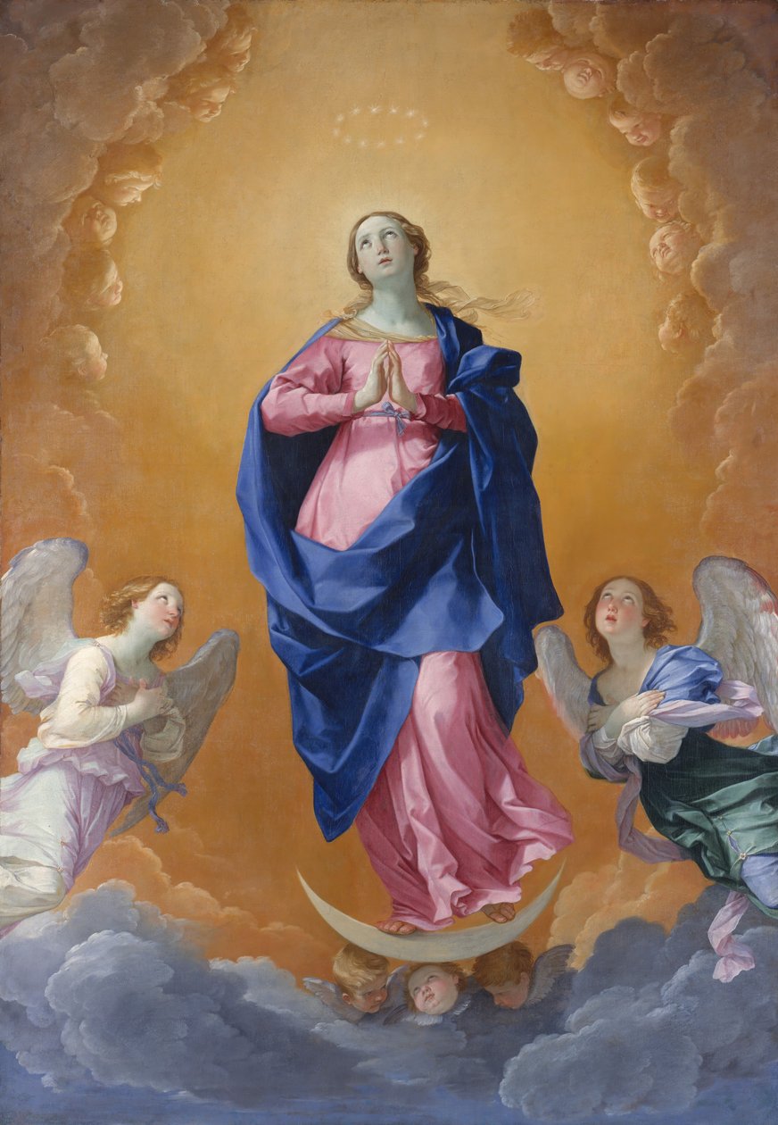 Den obefläckade avlelsen, 1627. av Guido Reni