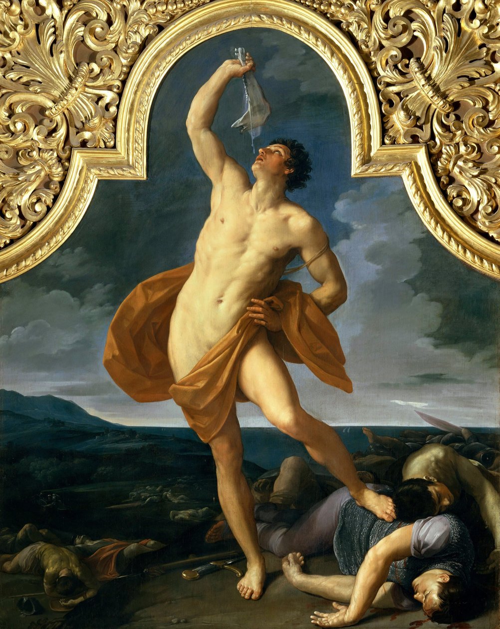 Segerrike Simson, 1614-1616. av Guido Reni