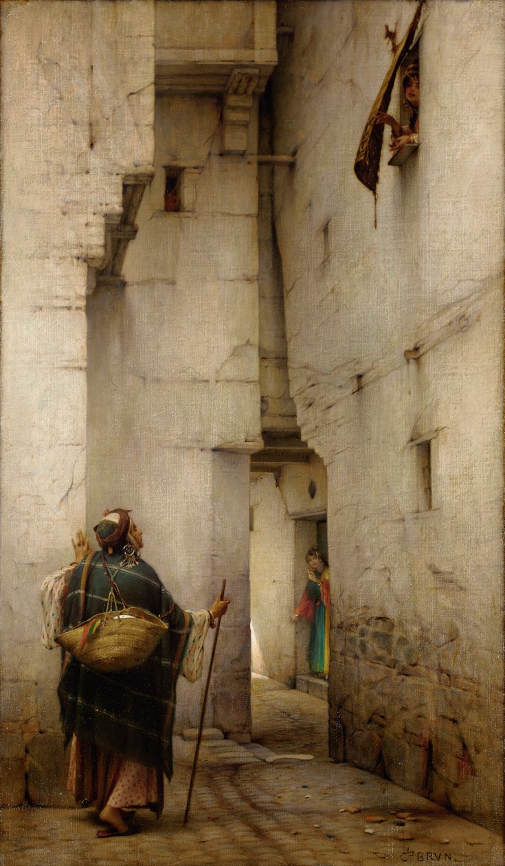 Gränden av Guillaume Charles Brun