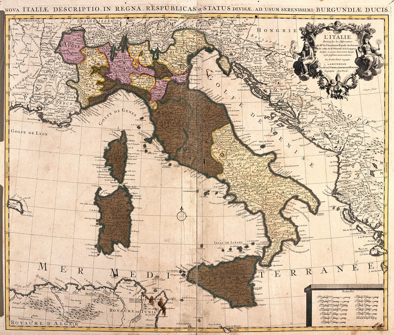 Italien, Frankrike (Region: Rhône-Alpes), Kroatien (Istria County) av Guillaume Delisle