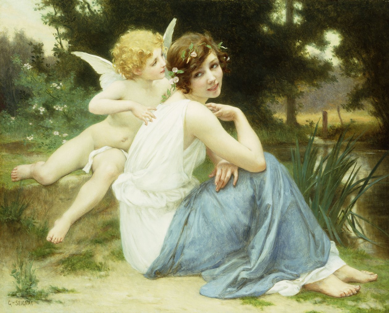 Kärlekens viskning, av Guillaume Seignac