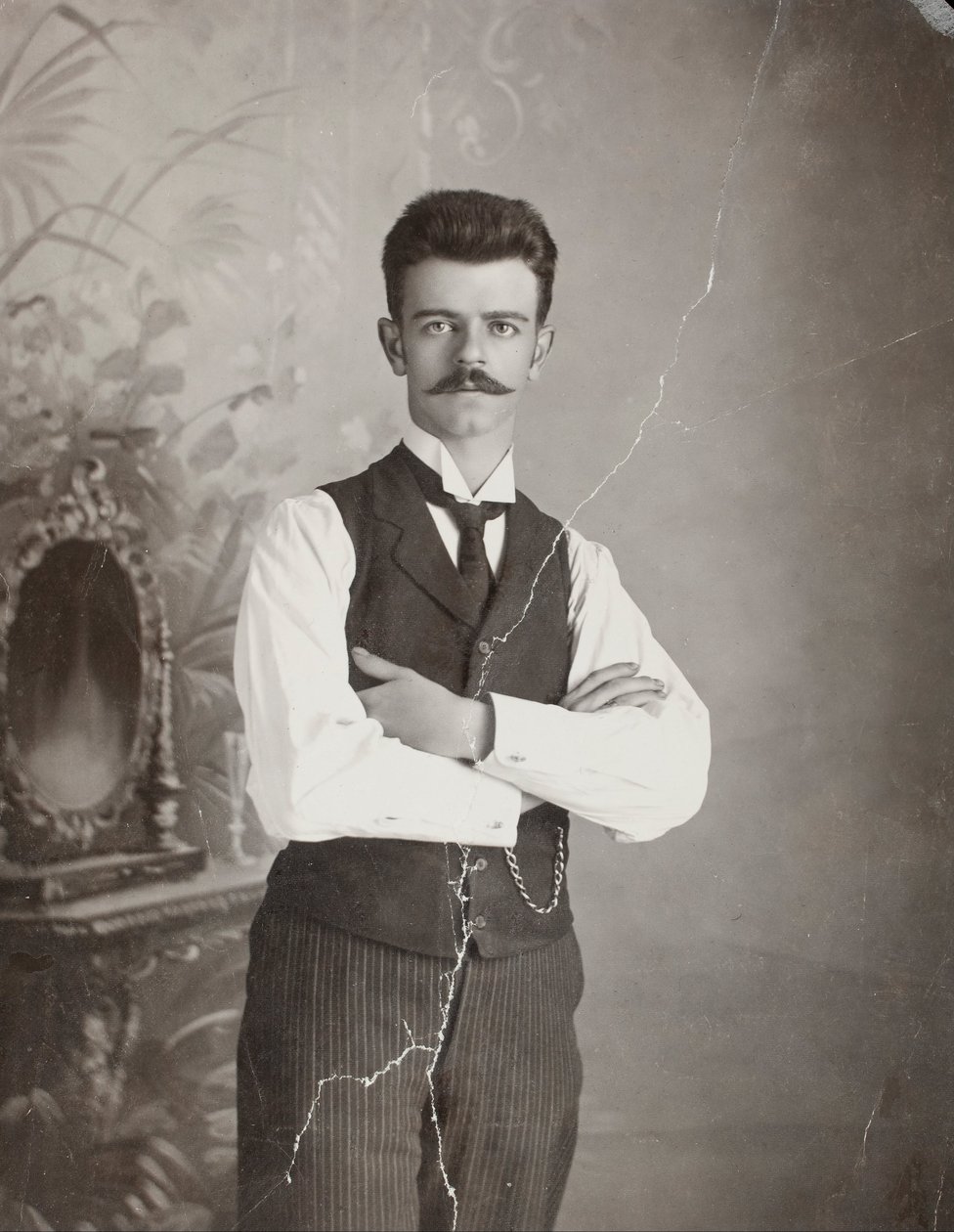 Självporträtt av Guillermo Kahlo