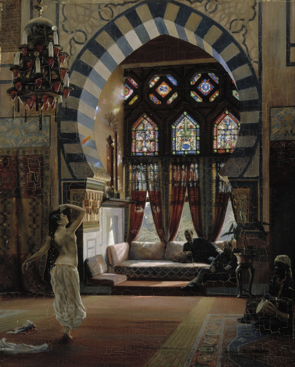 Almée, en egyptisk dansare av Gunnar Berndtson