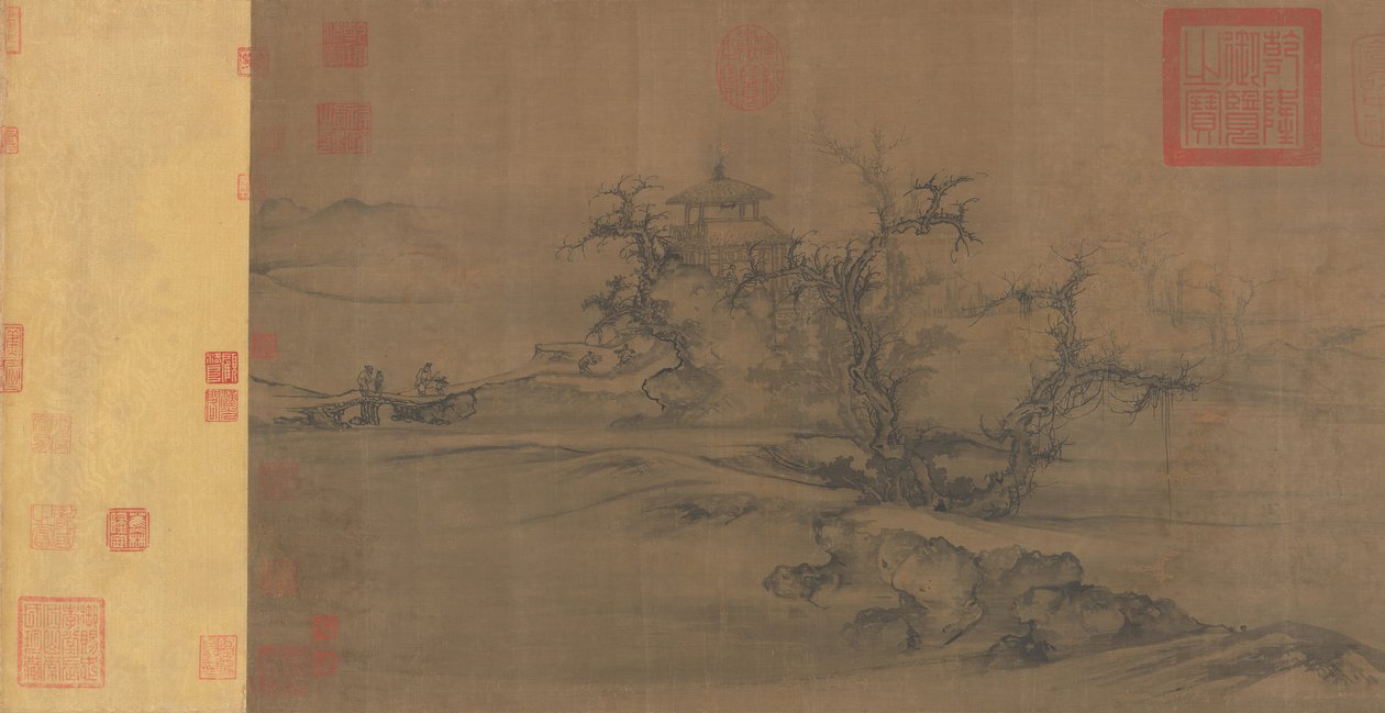 Gamla träd, nivå avstånd, ca. 1080. av Guo Xi