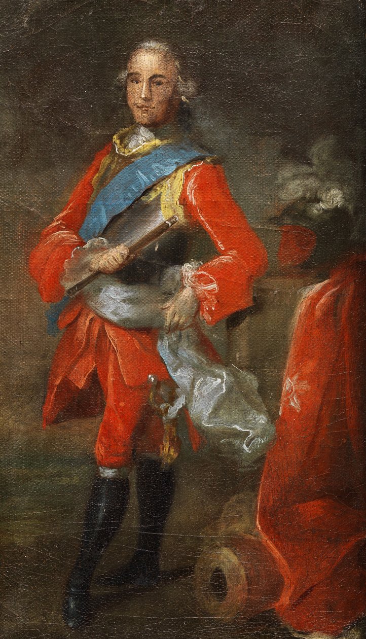 Bildnis des schwedischen Feldmarschals Frederik Graf von Fersen (1719-1794) av Gustaf Lundberg