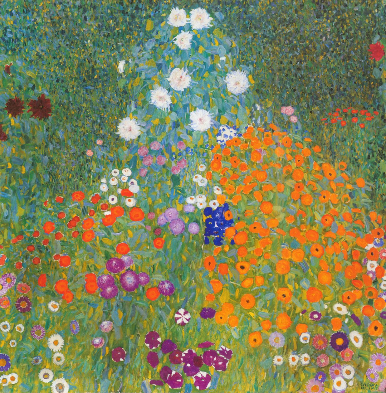 Bauerngarten av Gustav Klimt