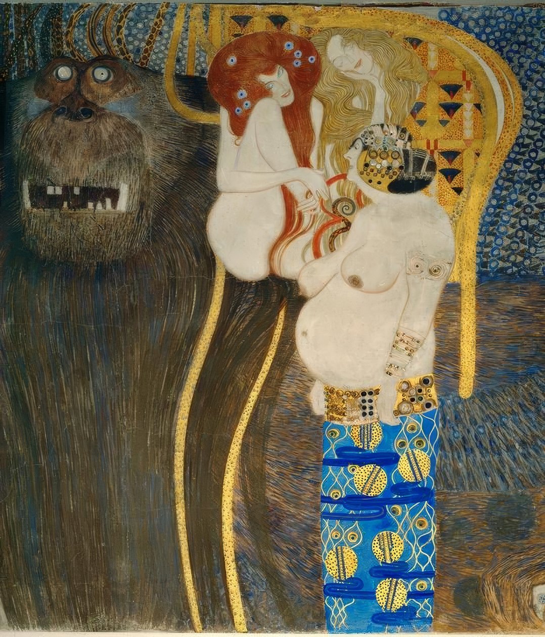 Beethoven-frites av Gustav Klimt