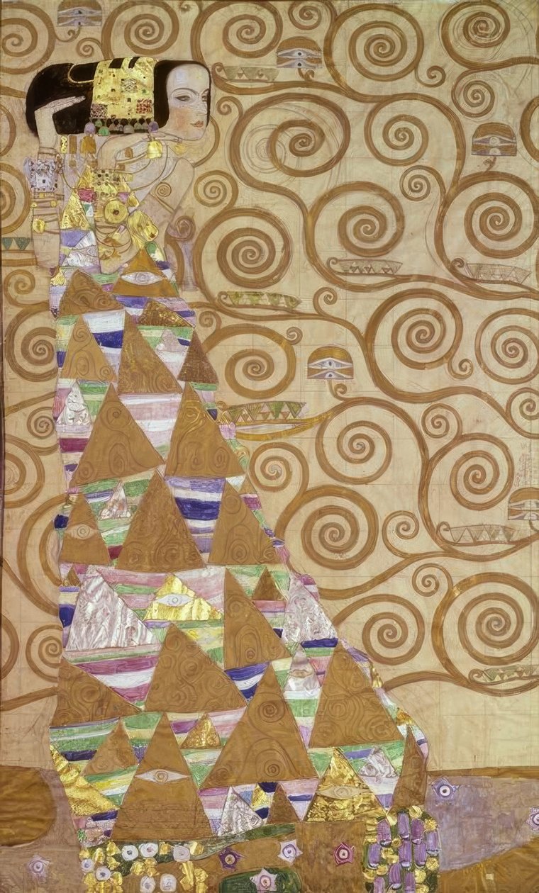 Förväntningen av Gustav Klimt