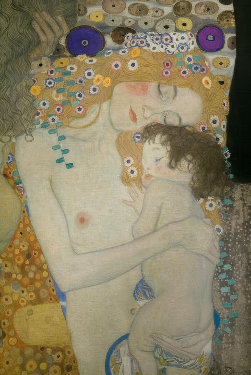 Kvinnans tre åldrar av Gustav Klimt