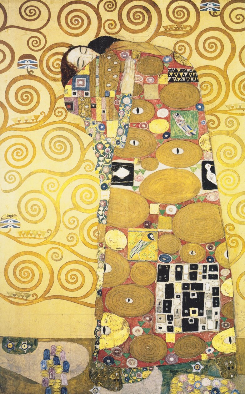 Erfüllung av Gustav Klimt