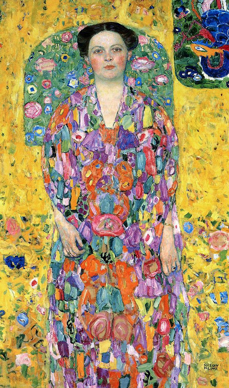 Eugenia Primavesi, ca 1914 av Gustav Klimt