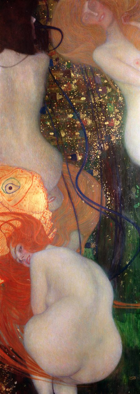 Guldfisk, 1901-02 av Gustav Klimt