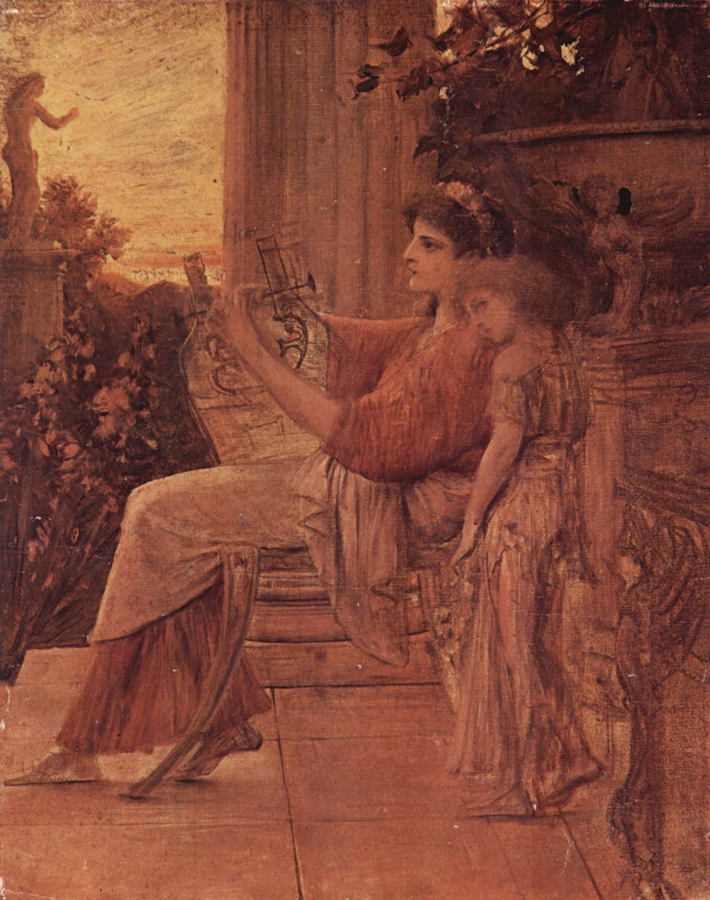 Sapho av Gustav Klimt
