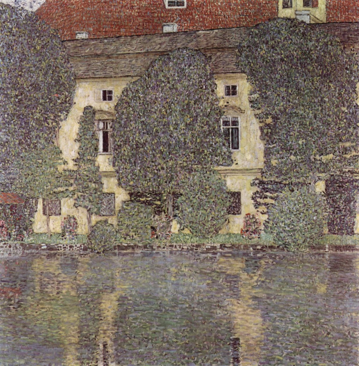Schloss Kammer am Attersee av Gustav Klimt