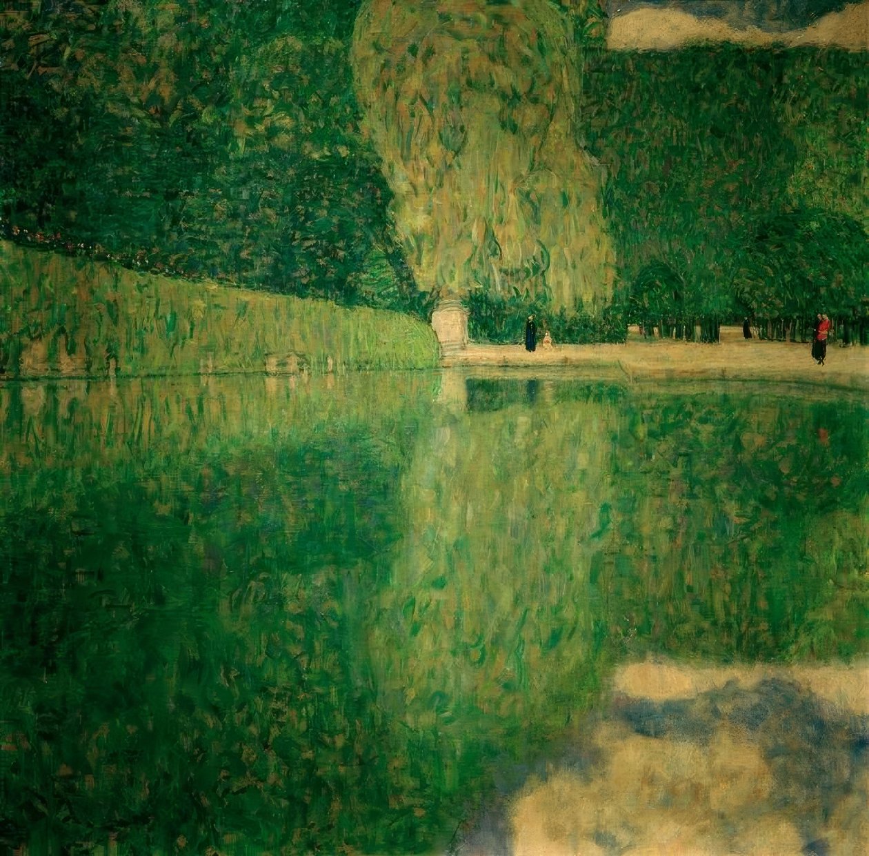 Schönbrunner Park av Gustav Klimt