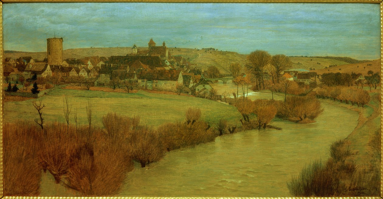 Besigheim av Gustav Schönleber