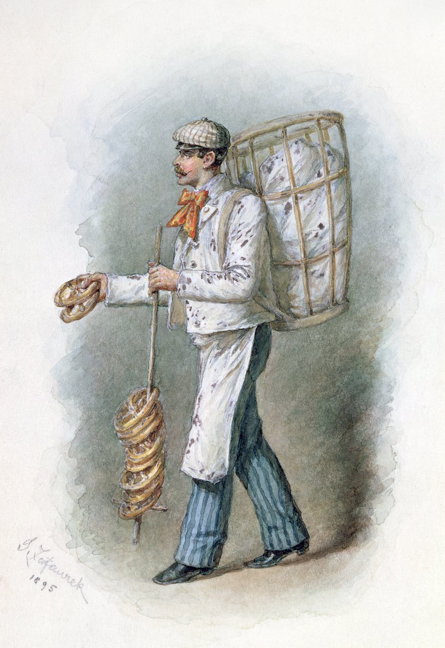 Bagaren, 1895 av Gustav Zafaurek