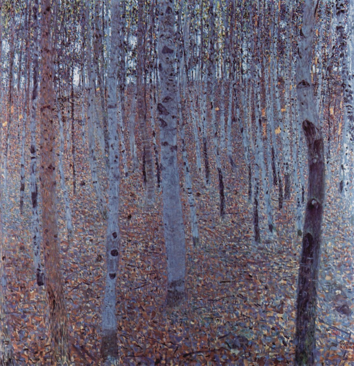 Beech Grove av Gustav Klimt