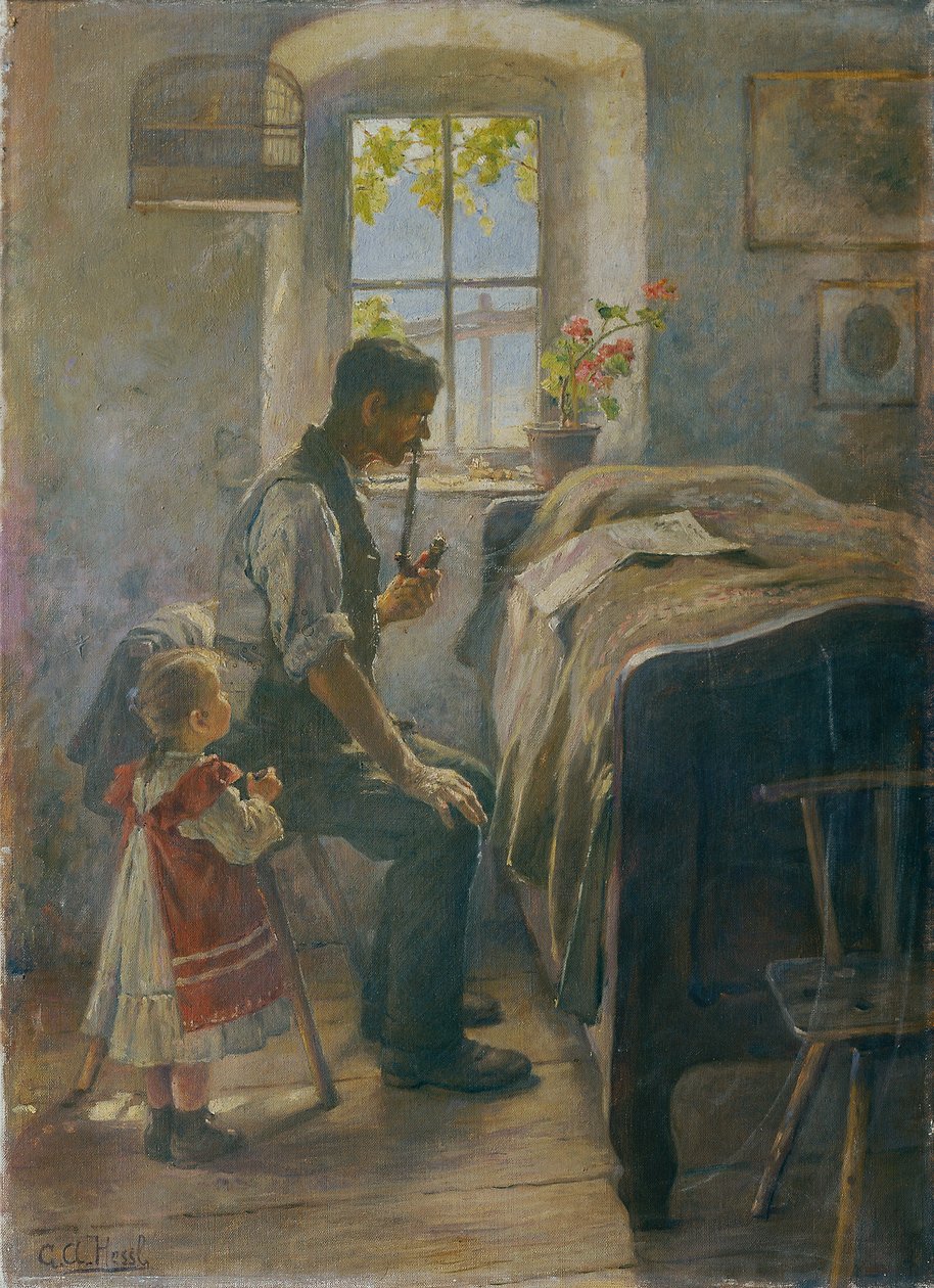 ceremoni av Gustav Adolf Hessl