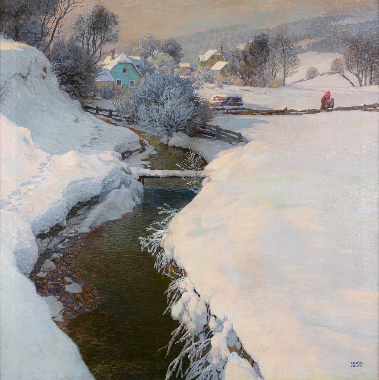Vinter av Gustav Jahn